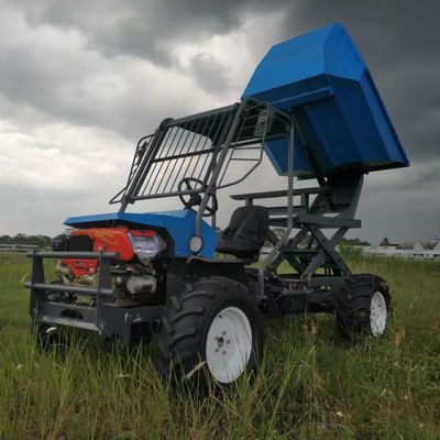 সহজ রক্ষণাবেক্ষণ সহ 4WD পাম অয়েল হার্ভেস্টিং ট্রাক্টর