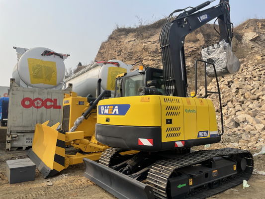 W275 ক্রলার এক্সক্যাভেটর নির্ভরযোগ্য পিসি 200 এক্সক্যাভেটর ব্লেডের সর্বোচ্চ উত্তোলন উচ্চতা 382 মিমি সহ
