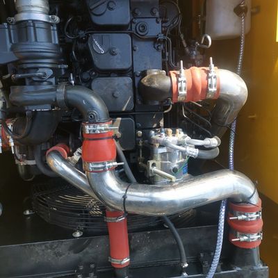 কামিন্স ইঞ্জিন সহ 2200rpm চাকাযুক্ত মিনি এক্সকাভেটর বাকেট হুইল এক্সকাভেটর