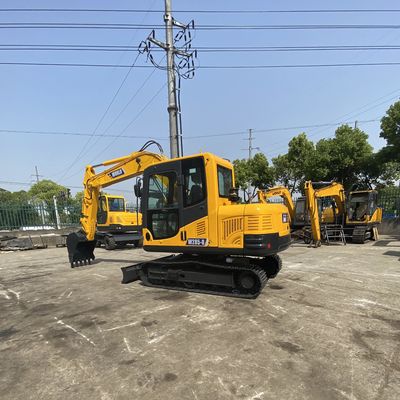 ইয়ানমার ইঞ্জিন সহ হলুদ মিনি ক্রলার এক্সকাভেটর হাইড্রোলিক কমপ্যাক্ট এক্সকাভেটর