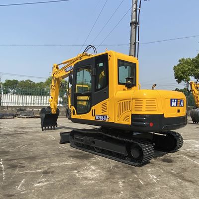 রাবার ট্র্যাক সহ 1100rpm হাইড্রোলিক ক্রলার এক্সক্যাভেটর মিনি গৃহস্থালী খননকারী