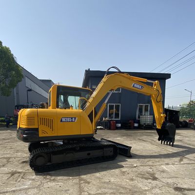 রাবার ট্র্যাক সহ 1100rpm হাইড্রোলিক ক্রলার এক্সক্যাভেটর মিনি গৃহস্থালী খননকারী