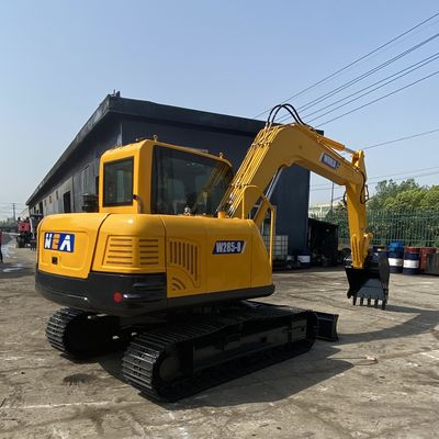 2200kw মিনি ক্রলার এক্সকাভেটর হলুদ রঙের মাইক্রো মিনি এক্সকাভেটর