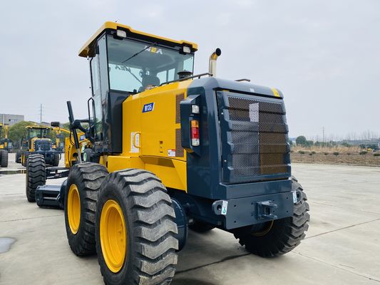 135HP ভারি যন্ত্রপাতি মোটর গ্রেডার পরিবহন কন্টেইনার মোটর গ্রেডার মেশিন