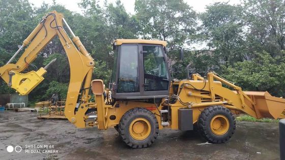 75KW ব্যাকহো হুইল লোডার যুক্তিসঙ্গতভাবে বিতরণ করা ট্রাক্টর লোডার ব্যাকহো