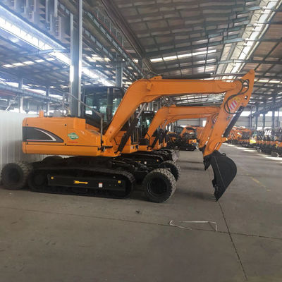 খননকারী ক্রলার হাইড্রোলিক এক্সকাভেটর WEAX12 9 টন মিনি ডিজেল খননকারী