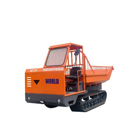 ফল পরিবহনের জন্য 4WD কৃষি ক্রলার ট্রাক্টর মিনি ডাম্পার