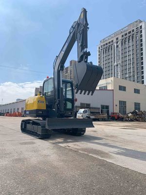 18-20Mpa হাইড্রোলিক ছোট ক্রলার ডিগার ম্যাক্স। Komatsu 60 CAT 306 এর সমতুল্য খনন গভীরতা 3.8m