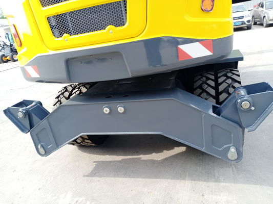 কৃষি গ্রামাঞ্চলের জন্য YuChai বা Cummins ইঞ্জিন সহ 62.5kW হুইল ক্রলার এক্সকাভেটর