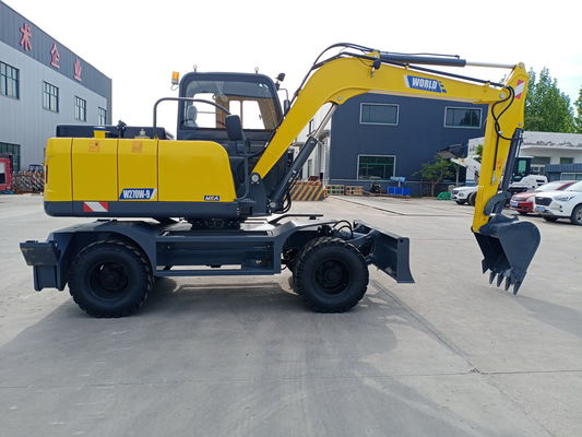 0.2-0.6cbm বাকেট হুইল ক্রলার লোডার 10-12rpm গ্র্যাপল ক্ল্যাম্প অরচার্ডস মিউনিসিপাল