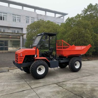 35HP 4*4 হুইল ড্রাইভ 4*2 রিয়ার ড্রাইভ ট্রান্সমিশন সহ 11L পাম অয়েল হার্ভেস্টিং ট্রাক্টর