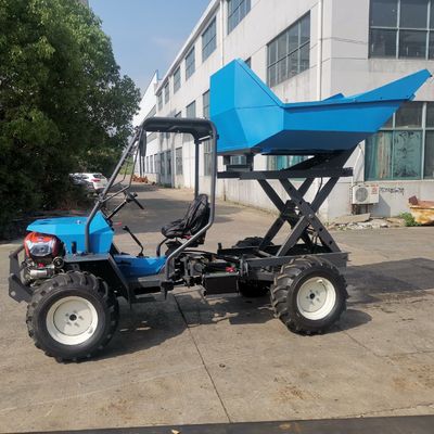 4 চাকা ড্রাইভ 14hp ডিজেল পাম অয়েল ট্র্যাক্টর সরঞ্জাম হুইলবেস 2150mm