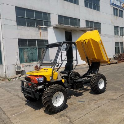 11L পাম অয়েল ট্রাক্টর 4*4 হুইল ড্রাইভ 240-1340rpm PTO স্পিড সহ স্ট্যান্ডার্ড ডাম্পার