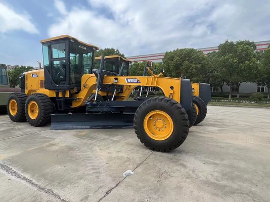 ভারী যন্ত্রপাতি মোটর গ্রেডার M135 6 ফরোয়ার্ড এবং 3 রিভার্স এয়ার কন্ডিশনার