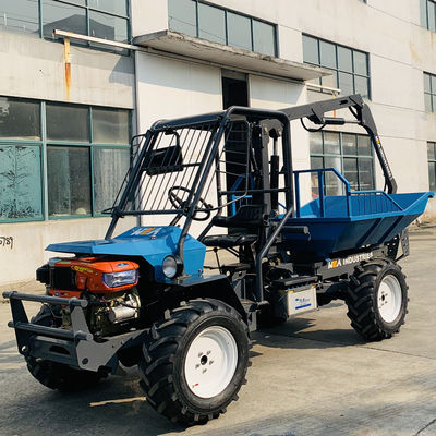 সামনের অক্ষ 4WD পাম অয়েল ট্র্যাক্টর হুইলবেস 2150 মিমি এবং রিয়ার অক্ষ 4WD