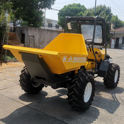 ওপেন ক্যাব 4WD পাম অয়েল হার্ভেস্টিং মেশিন 14hp