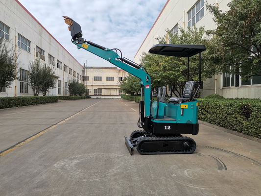 মিনি Excavator 0.025 M3 অপারেটিং ওজন 1000kg খুব কম দাম বাগান বা পার্ক জন্য