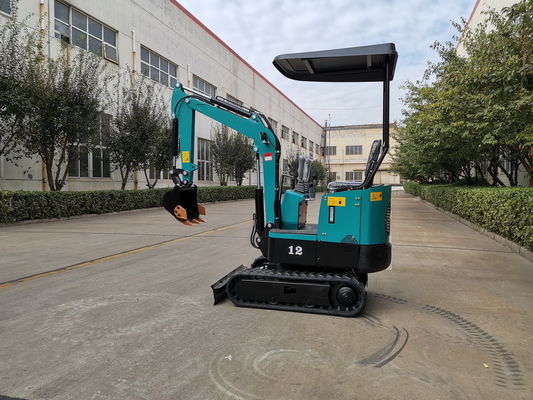 মিনি Excavator 0.025 M3 অপারেটিং ওজন 1000kg খুব কম দাম বাগান বা পার্ক জন্য