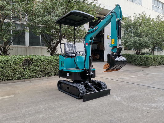 মিনি Excavator 0.025 M3 অপারেটিং ওজন 1000kg খুব কম দাম বাগান বা পার্ক জন্য