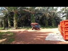 সামনের অক্ষ 4WD পাম অয়েল ট্র্যাক্টর হুইলবেস 2150 মিমি এবং রিয়ার অক্ষ 4WD